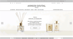 Desktop Screenshot of annickgoutal.com